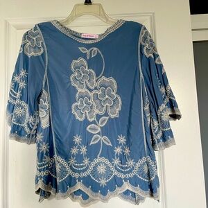 Womens boho top NWOT
